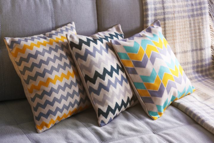 colorful cushions