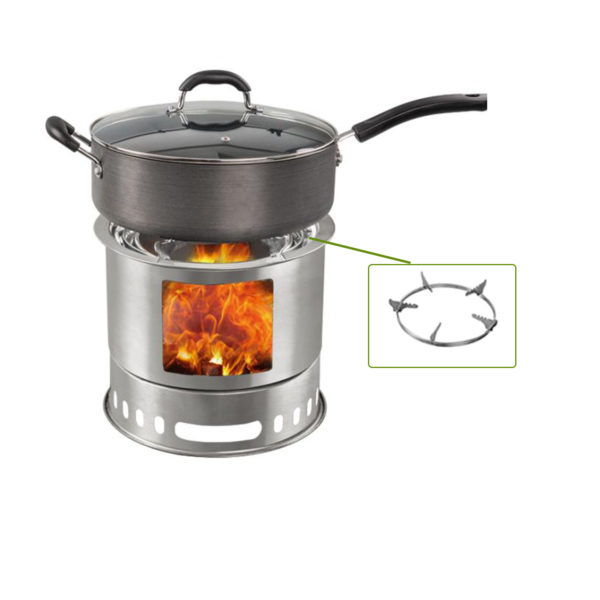 Wood Burning Grill Stove