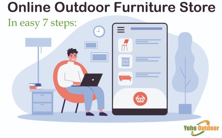 how to open outdoor furniture online store